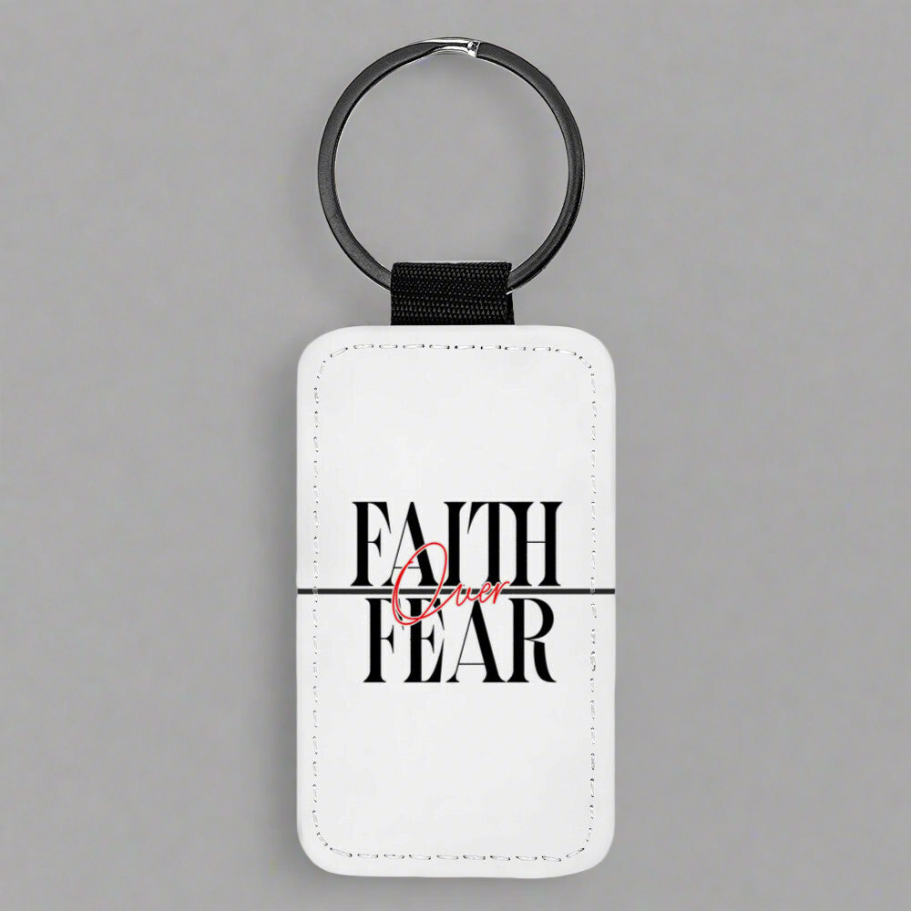 Schlüsselanhänger| Faith Over Fear