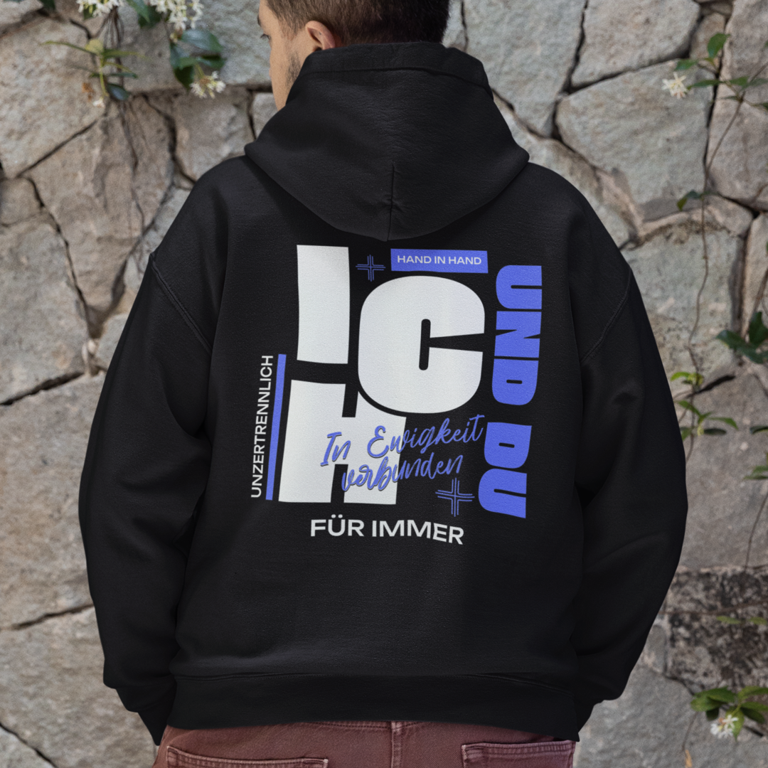 Hoodie Backprint | Ich Und Du