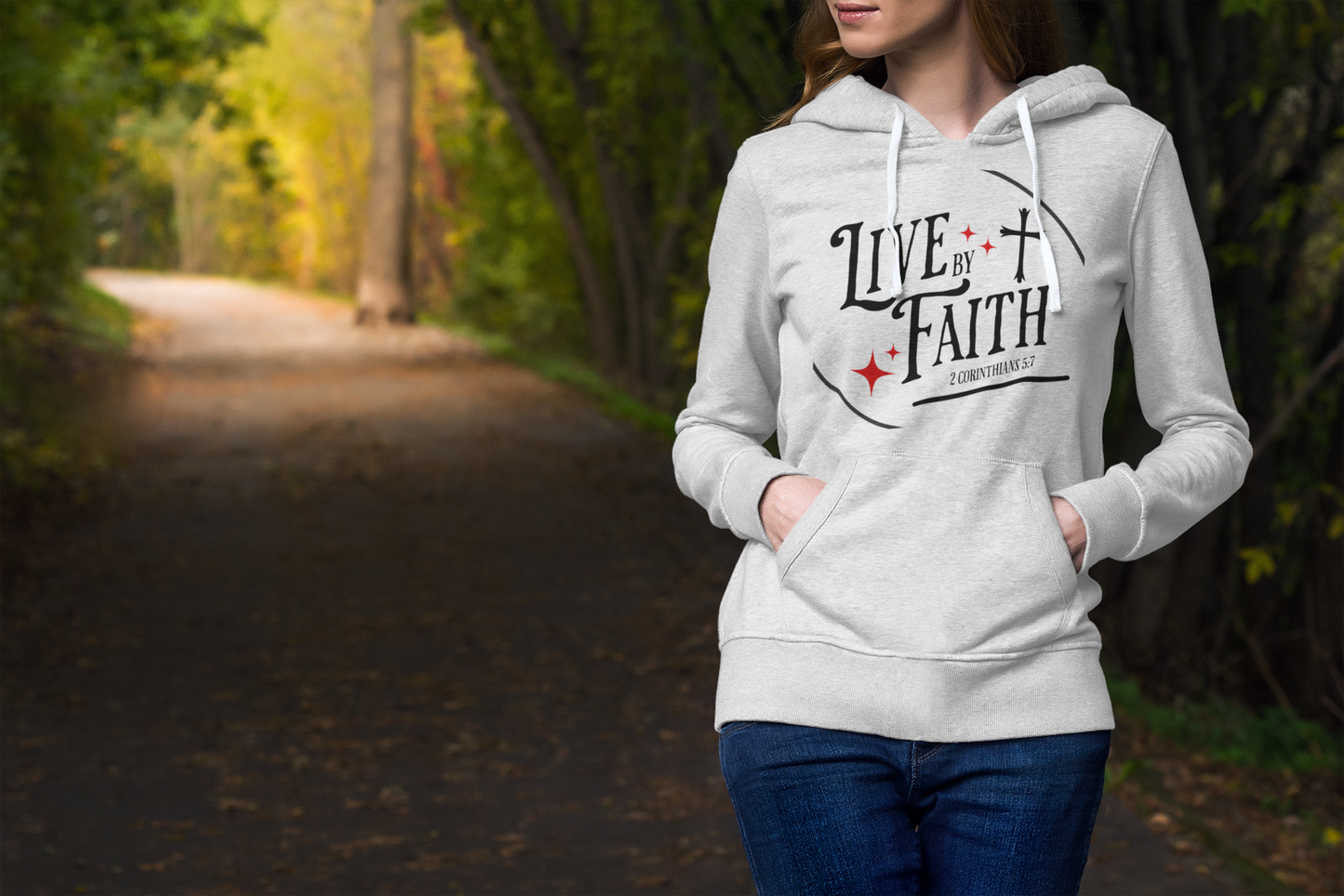 Hoodie | Live By Faith